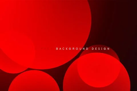 Abstract tech circles vector background, technology digital bubbles Stock Illustration