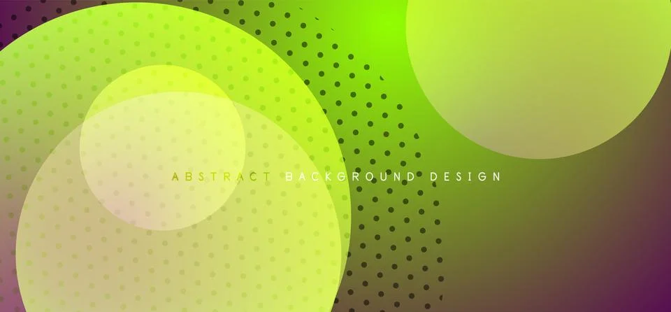 Abstract tech circles vector background, technology digital bubbles 스톡 일러스트