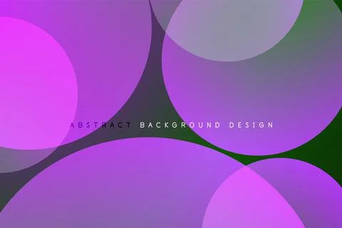 Abstract tech circles vector background, technology digital bubbles Stockillustratie