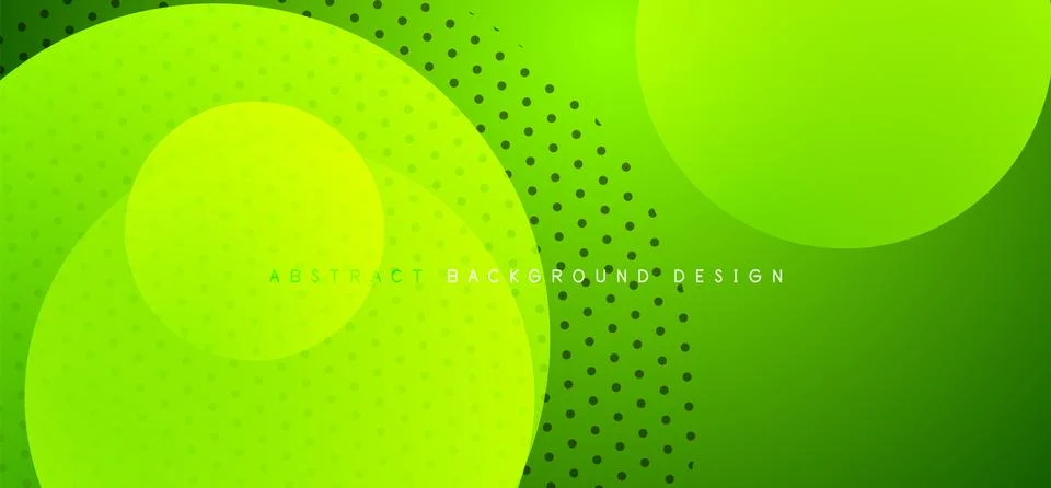 Abstract tech circles vector background, technology digital bubbles Illustrazione stock