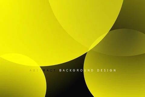 Abstract tech circles vector background, technology digital bubbles Stock Illustration