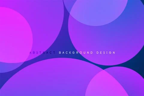 Abstract tech circles vector background, technology digital bubbles 스톡 일러스트