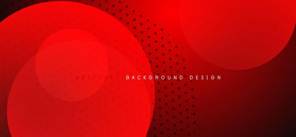Abstract tech circles vector background, technology digital bubbles Stock Illustration