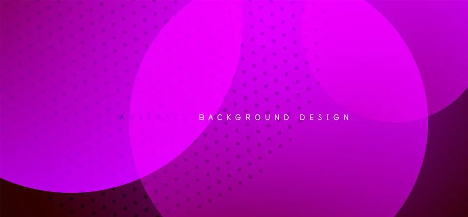 Abstract tech circles vector background, technology digital bubbles Stock Illustration
