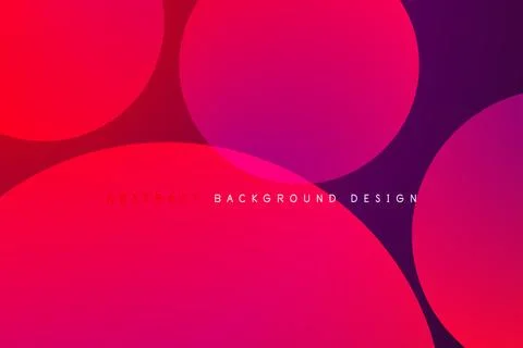 Abstract tech circles vector background, technology digital bubbles Illustrazione stock