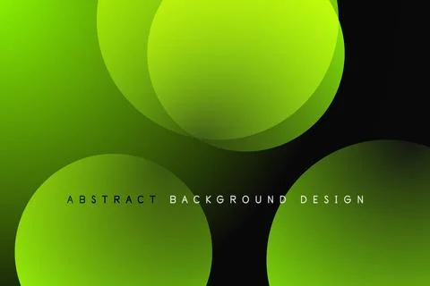 Abstract tech circles vector background, technology digital bubbles Illustrazione stock