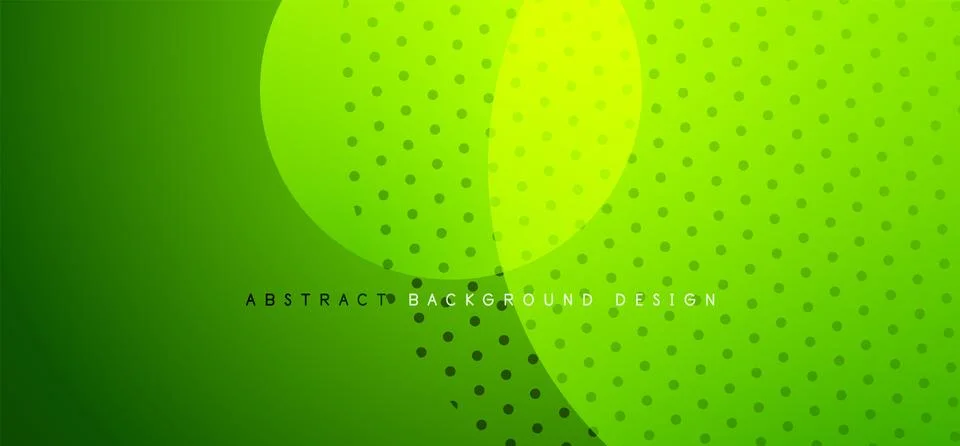 Abstract tech circles vector background, technology digital bubbles Stock Illustration