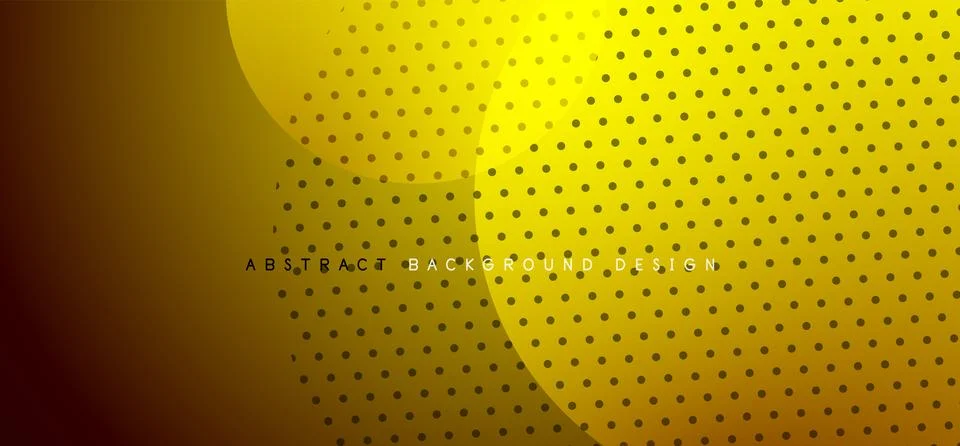 Abstract tech circles vector background, technology digital bubbles Stock Illustration