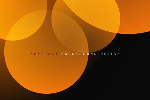 Abstract tech circles vector background, technology digital bubbles Stock Illustration