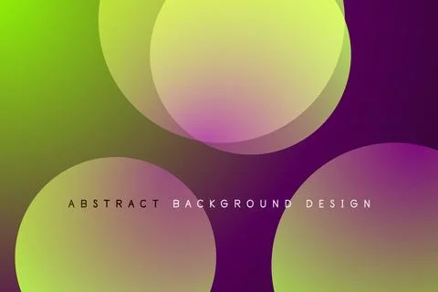 Abstract tech circles vector background, technology digital bubbles Stockillustratie