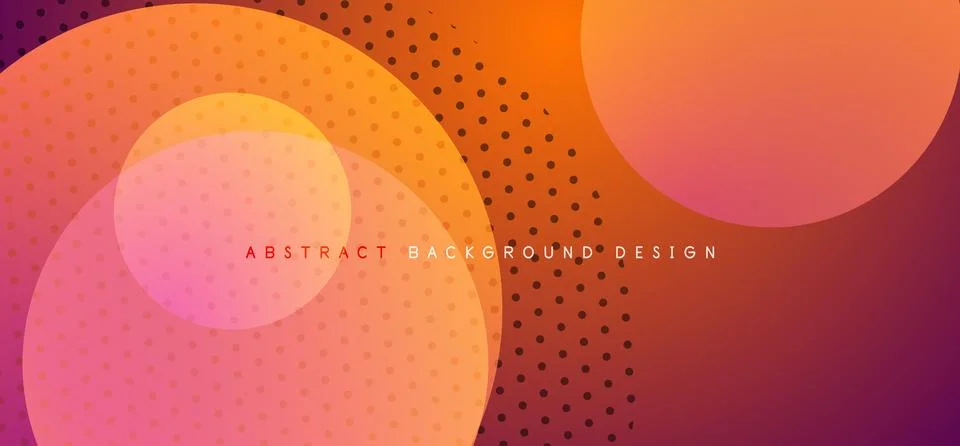 Abstract tech circles vector background, technology digital bubbles 스톡 일러스트