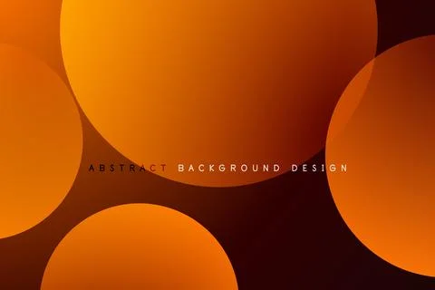 Abstract tech circles vector background, technology digital bubbles Illustrazione stock