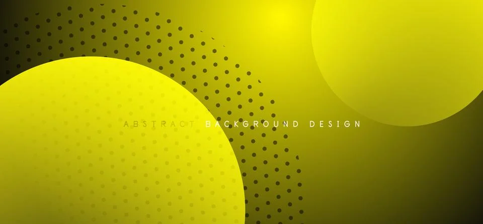Abstract tech circles vector background, technology digital bubbles Stockillustratie