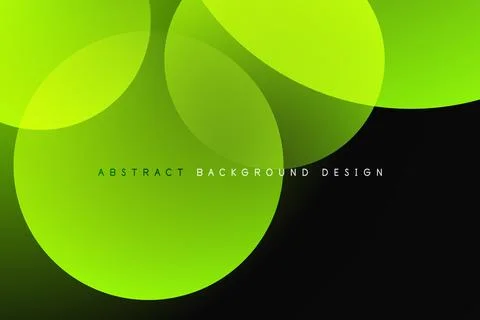 Abstract tech circles vector background, technology digital bubbles Stock Illustration
