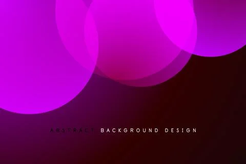Abstract tech circles vector background, technology digital bubbles 库存插图