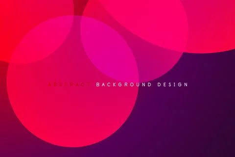 Abstract tech circles vector background, technology digital bubbles Stockillustratie