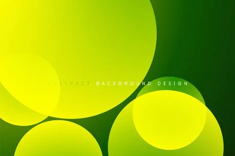 Abstract tech circles vector background, technology digital bubbles 库存插图