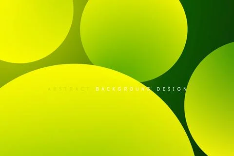 Abstract tech circles vector background, technology digital bubbles Stock Illustration