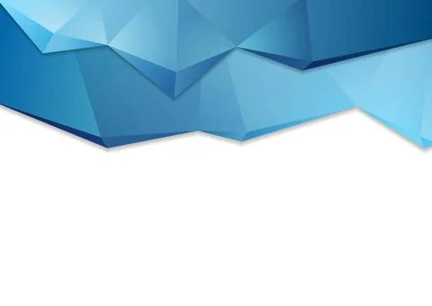 Abstract tech corporate polygonal design Abstract blue grey tech corporate... Stock Photos