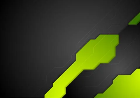 Abstract tech corporate vector brochure background Stock Illustration