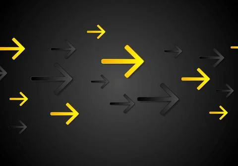 Abstract tech dark black background with arrows Abstract tech dark black b... Stock Photos
