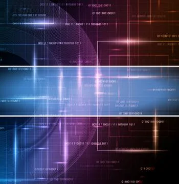 Abstract tech design Stock-Illustration