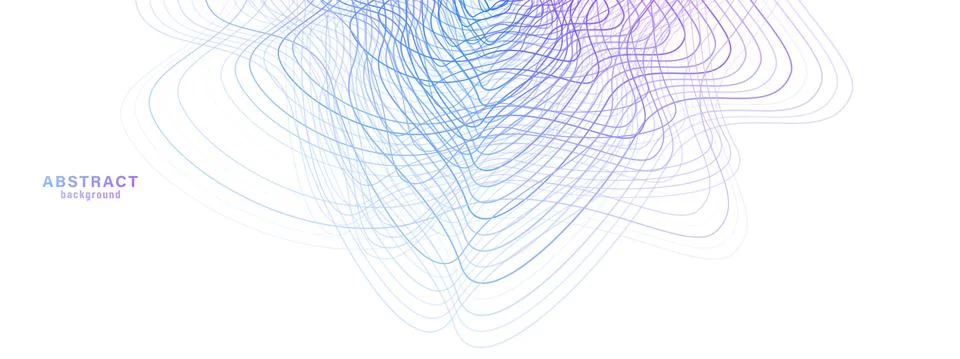 Abstract tech digital future shapes vector background. Technology 3d banner Illustrazione stock