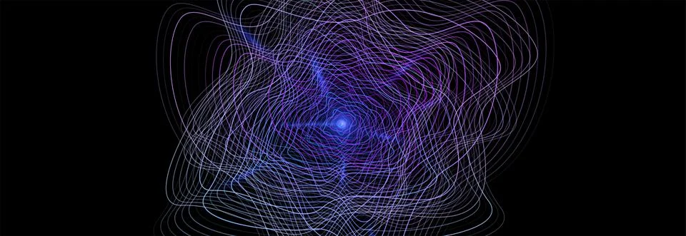 Abstract tech digital future shapes vector background. Technology 3d banner 스톡 일러스트