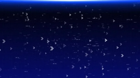 Abstract Tech Finance Fintech Background Abstract Pixel Pattern. geometric Stock Footage 294954737