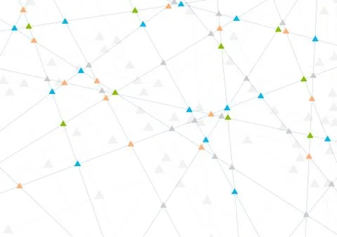 Abstract tech futuristic connection vector background イラスト素材