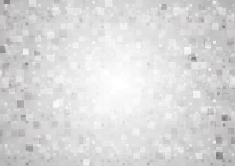 Abstract tech geometric background with squares Illustrazione stock