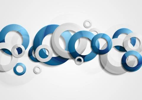 Abstract tech geometric vector background Illustrazione stock