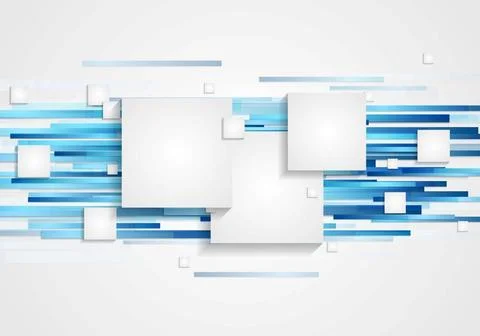 Abstract tech geometry background Abstract tech vector geometry background... Stockfoto's