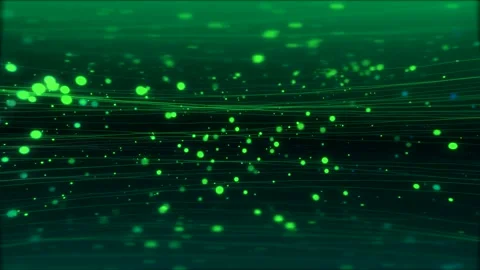 Abstract tech globalization in 3d Stock Footage 253269363