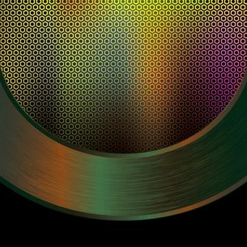 Abstract tech grid background Stock-Illustration