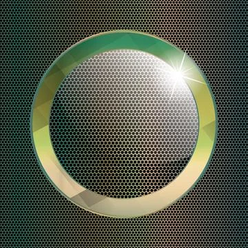 Abstract tech grid background Stock Illustration