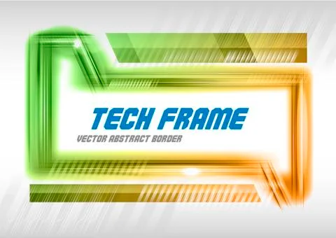 Abstract tech Stock Illustration