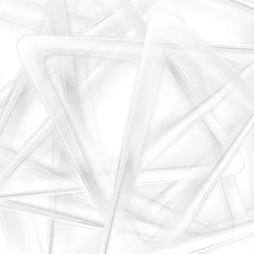 Abstract tech light grey triangles geometric background Stock Illustration
