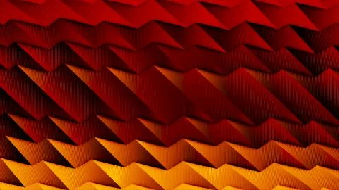 Abstract tech minimal geometric squares and lines motion graphic background Illustrazione stock