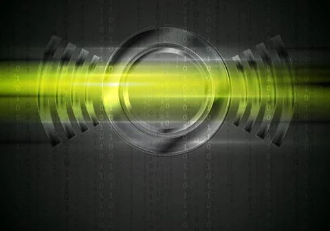 Abstract tech shiny glow vector background Abstract tech shiny glow backgr... Foto stock