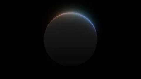 Abstract tech UI circular text box glowing frame border animation pop up. 動画素材 336647461