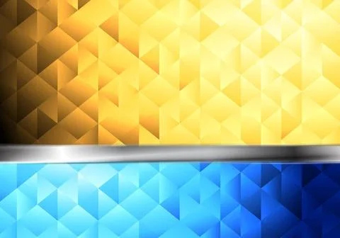 Abstract tech vector background with metallic stripe Abstract tech vector ... Stock Photos