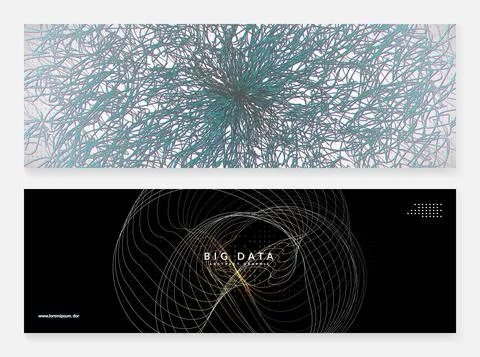 Abstract tech visuals. Digital technology Stock Illustration