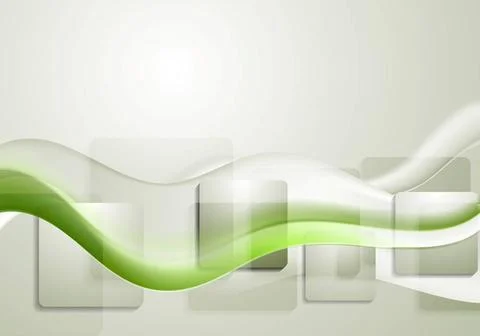 Abstract tech wavy background Abstract tech wavy background. Vector design... Stockfoto's