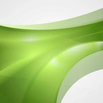 Abstract tech wavy vector background Illustrazione stock