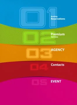 Abstract technical background Illustration