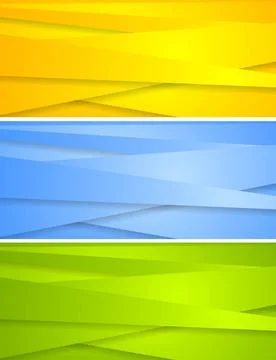 Abstract technical banners template Abstract technical banners template. V... Stock Photos