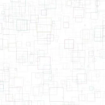 Abstract Technical Geometric Square Background Illustrazione stock