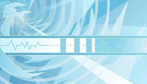 Abstract techno background 스톡 일러스트