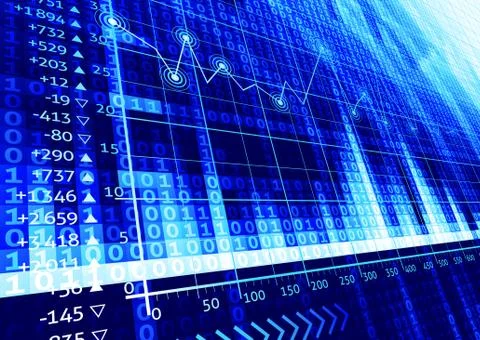 Abstract techno background Illustrazione stock